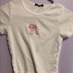 brandy melville whispering girls bbg top